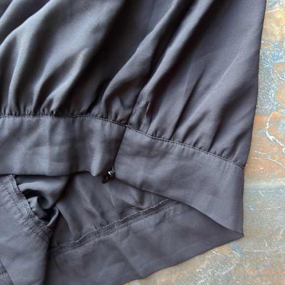 Adorable Black Crop Blouse - never worn/no tags. - Picture 4 of 5